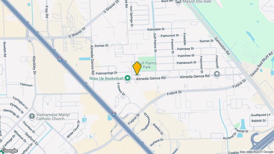 11715 Almeda Genoa Rd Map and Location Details