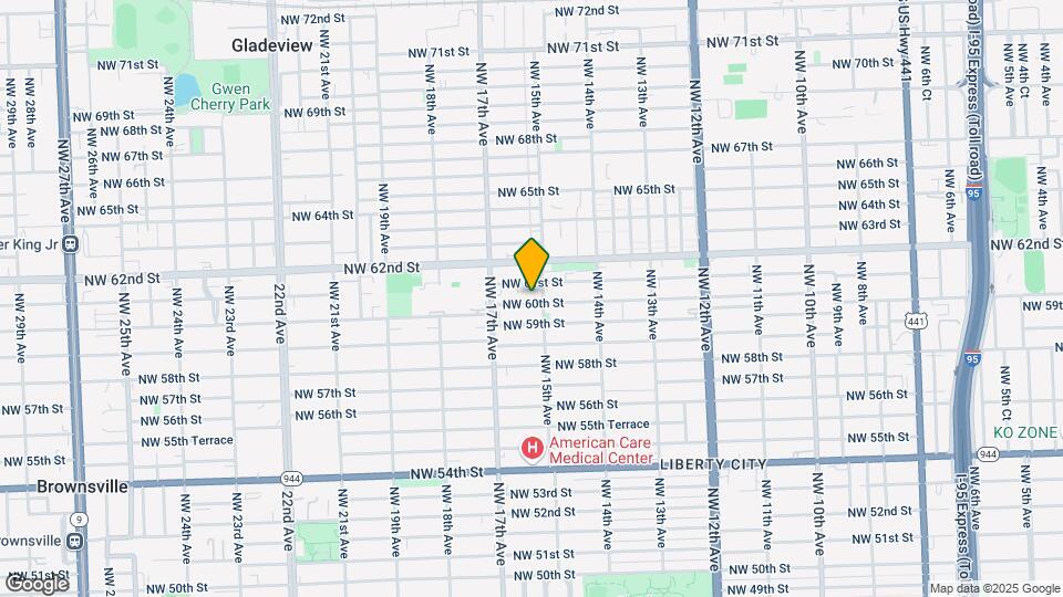1519 NW 60th St Map and Location Details
