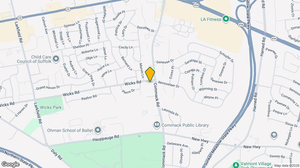 172 Wicks Rd Mapa y Detalles de la Ubicación