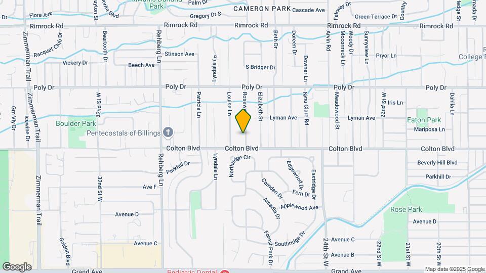 2120 Rosewyn Ln Map and Location Details
