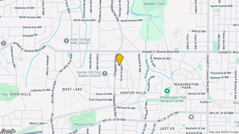 226 Scott St NW Map and Location Details