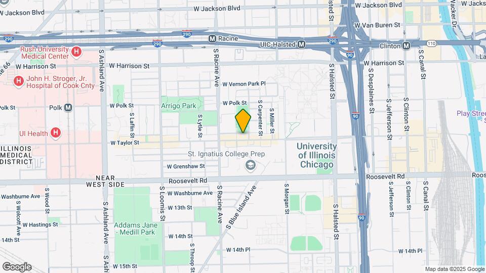 1108 W Taylor St, Unit 1 Mapa y Detalles de la Ubicación
