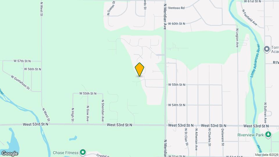 2816-2818 W 55th Cir N Map and Location Details