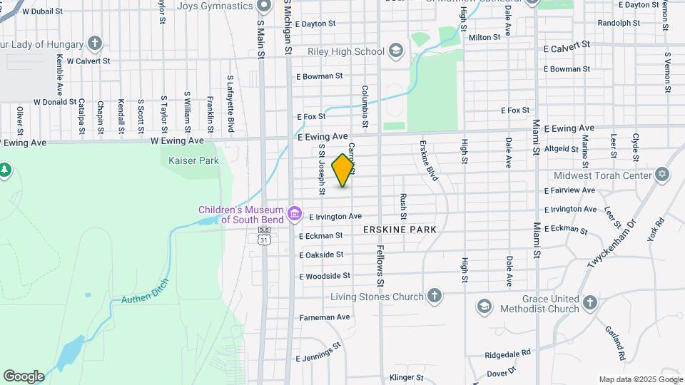 229 E Fairview Ave Map and Location Details