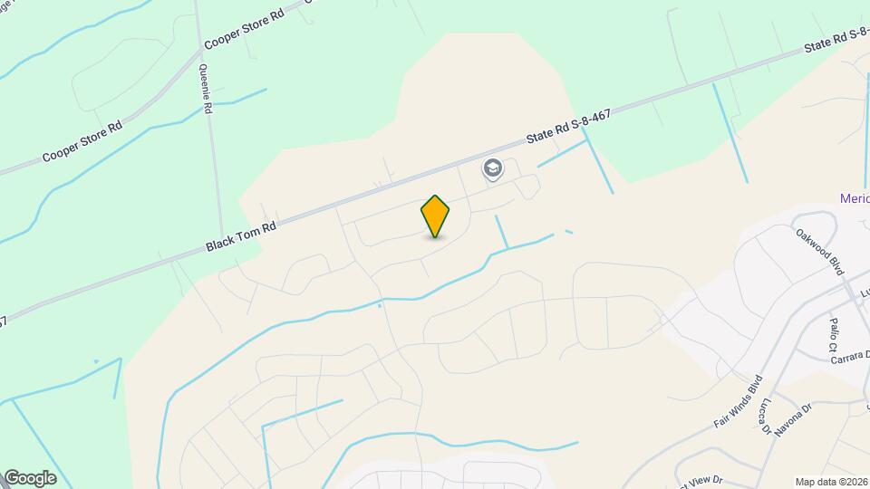 161 Bee Tree Blvd Map and Location Details