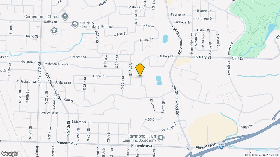 3132 S Ionia St Map and Location Details