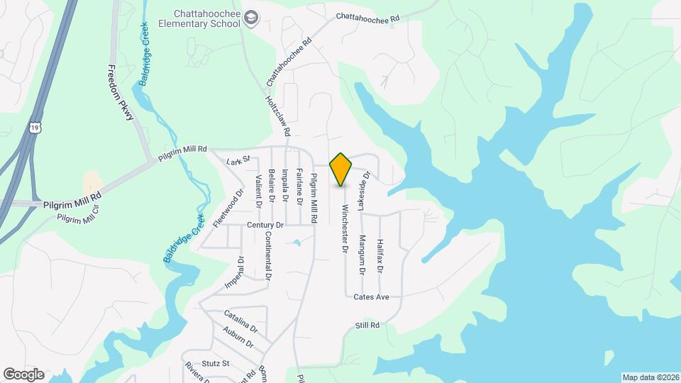 2845 Winchester Dr Mapa y Detalles de la Ubicación