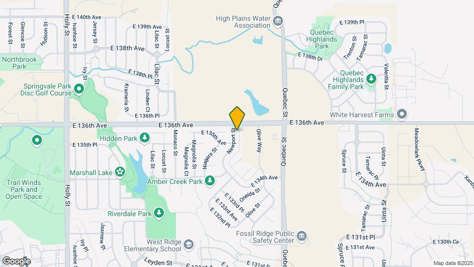 13561 Oneida Ln Mapa y Detalles de la Ubicación
