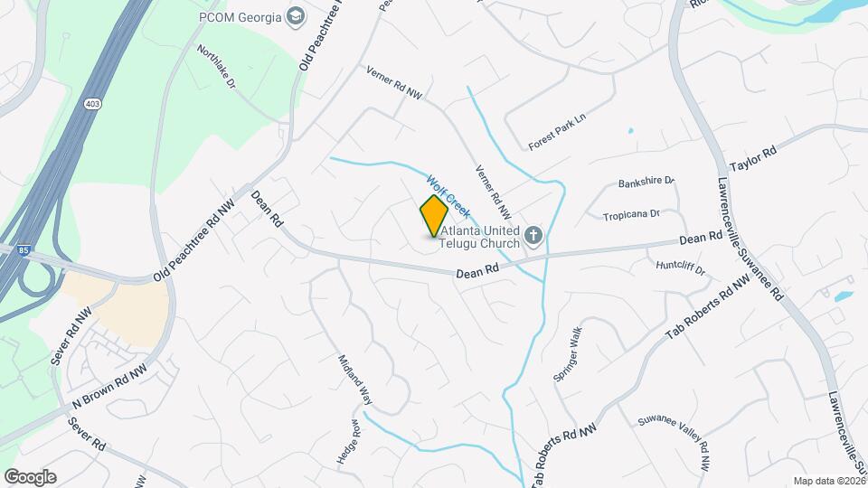 2255 Evergreen Ln Map and Location Details