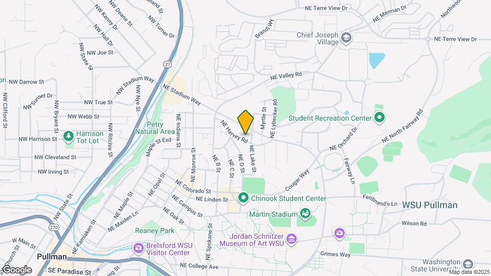 1170 NE Harvey Rd Map and Location Details