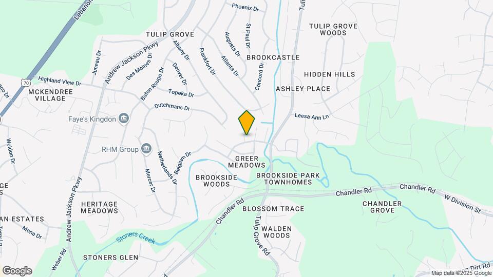 300 Scotts Creek Pl Map and Location Details