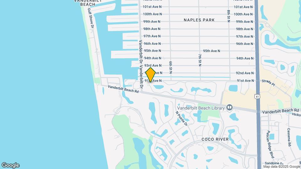 589 Beachwalk Cir Map and Location Details