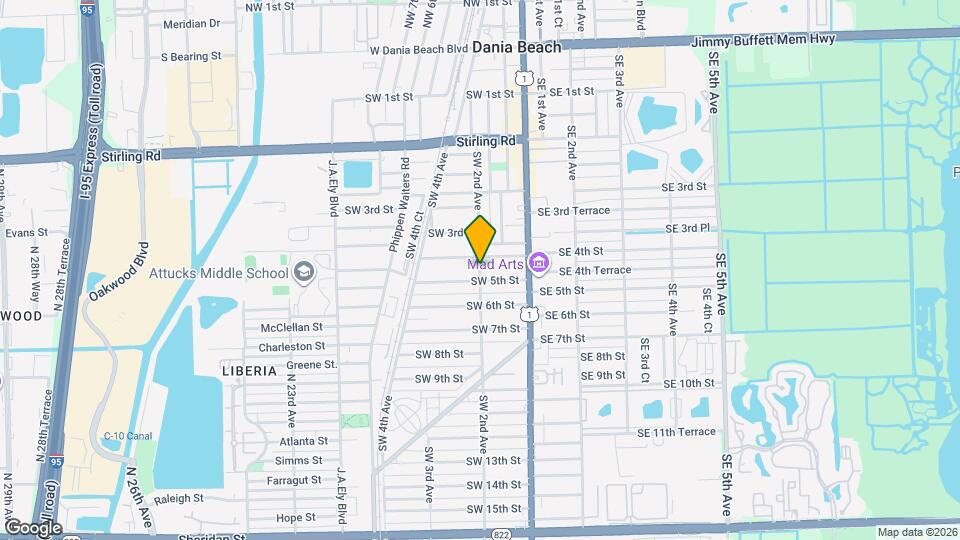 415 SW 2nd Ave Map and Location Details