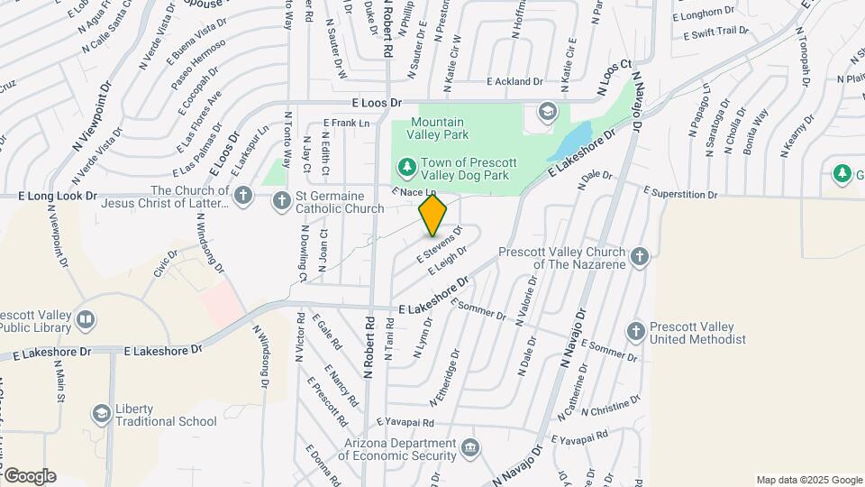 8396 E Stevens Dr, Unit A Mapa y Detalles de la Ubicación