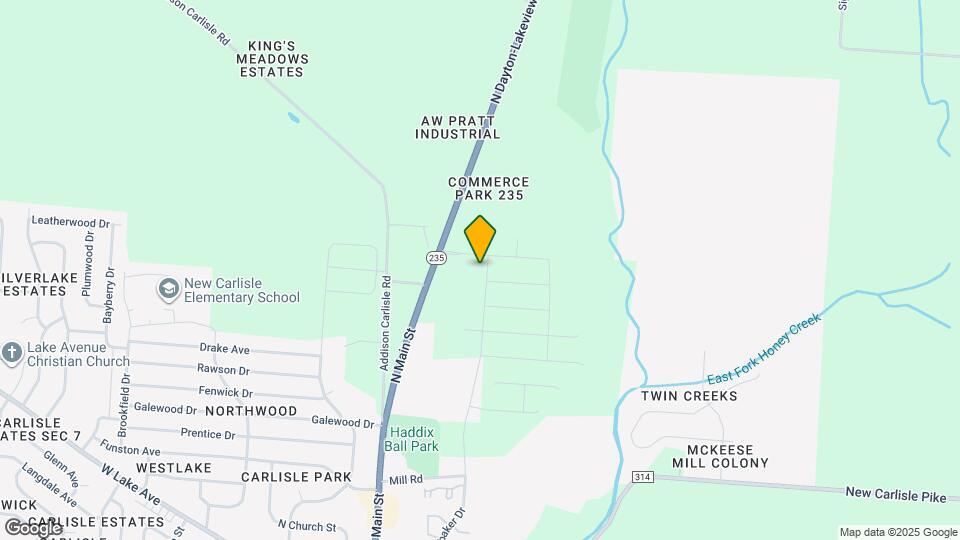 905 Brubaker Dr Map and Location Details