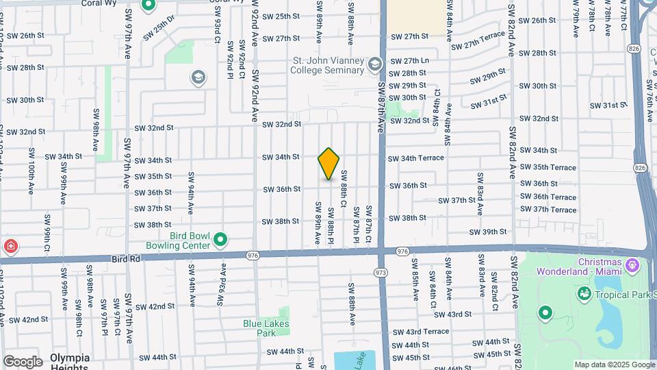 8867 SW 36th St Map and Location Details