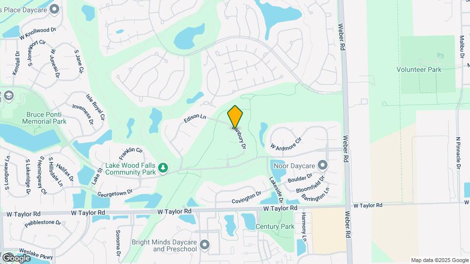 13964 Danbury Dr Map and Location Details