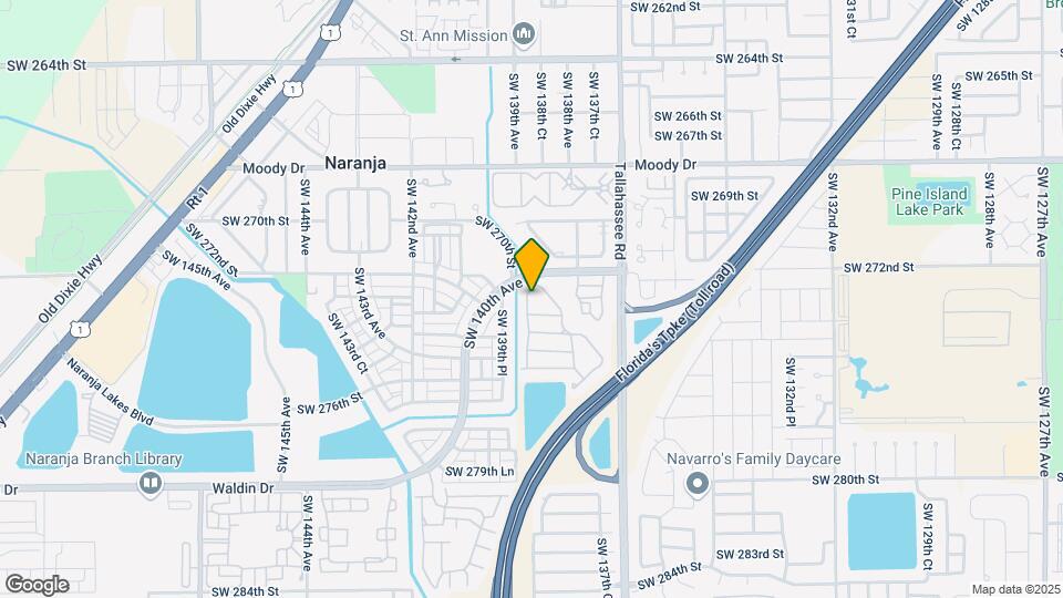 27283 SW 138th Path Map and Location Details