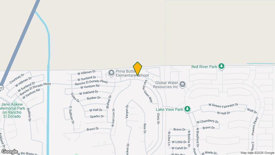 41841 W Sunland Dr Map and Location Details