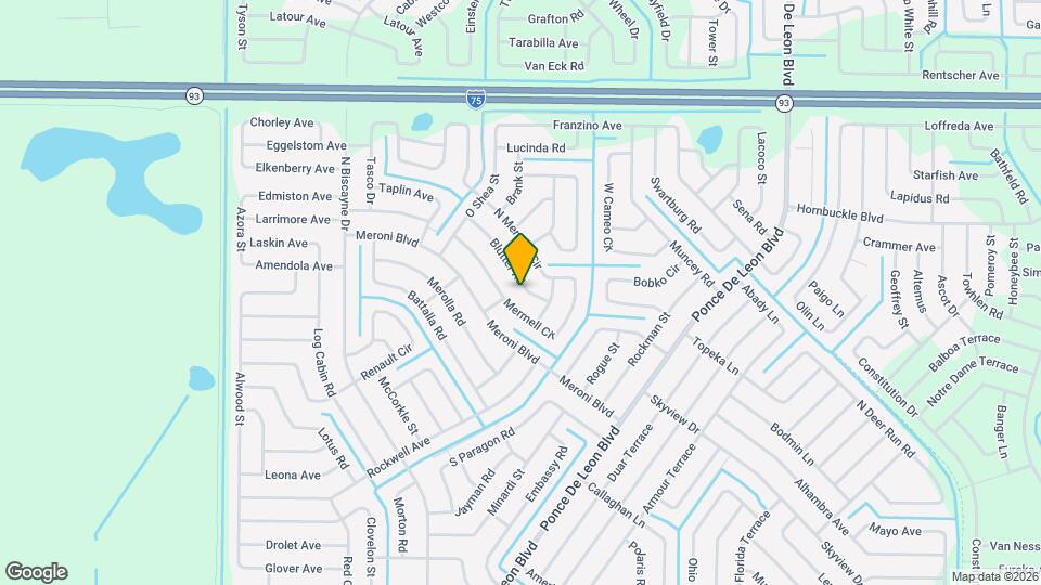 7465 Blutter Rd Map and Location Details