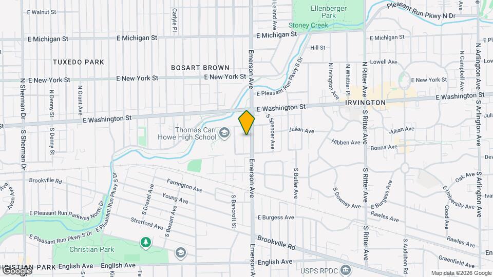 128 S Emerson Ave Map and Location Details