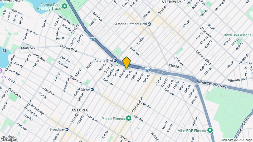 25-09 34th St Map and Location Details