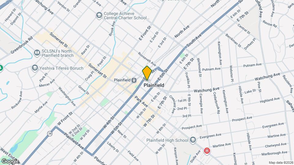 418 Watchung Ave, Unit 10 Mapa y Detalles de la Ubicación