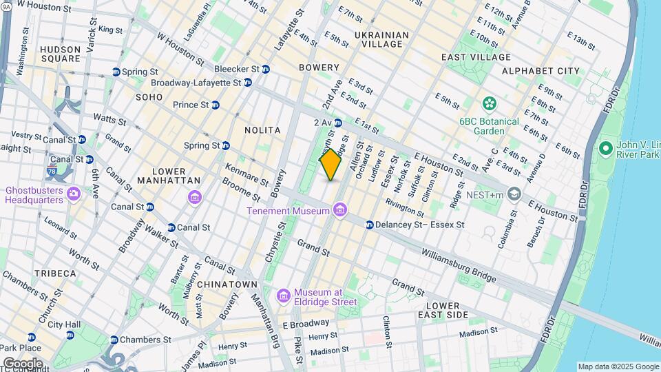176-180 Eldridge St Mapa y Detalles de la Ubicación
