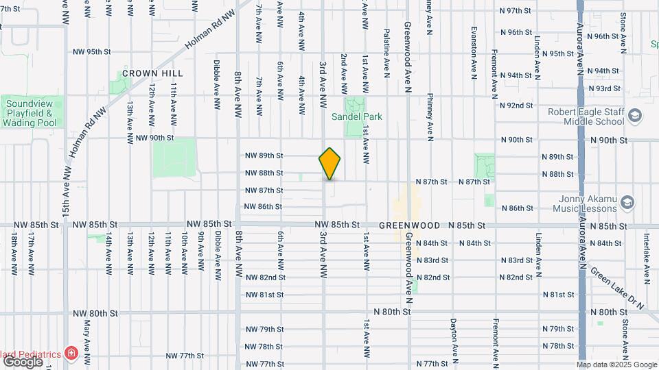 223 NW 87th St Map and Location Details