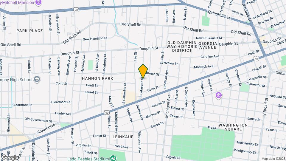 61 S Lafayette St Map and Location Details