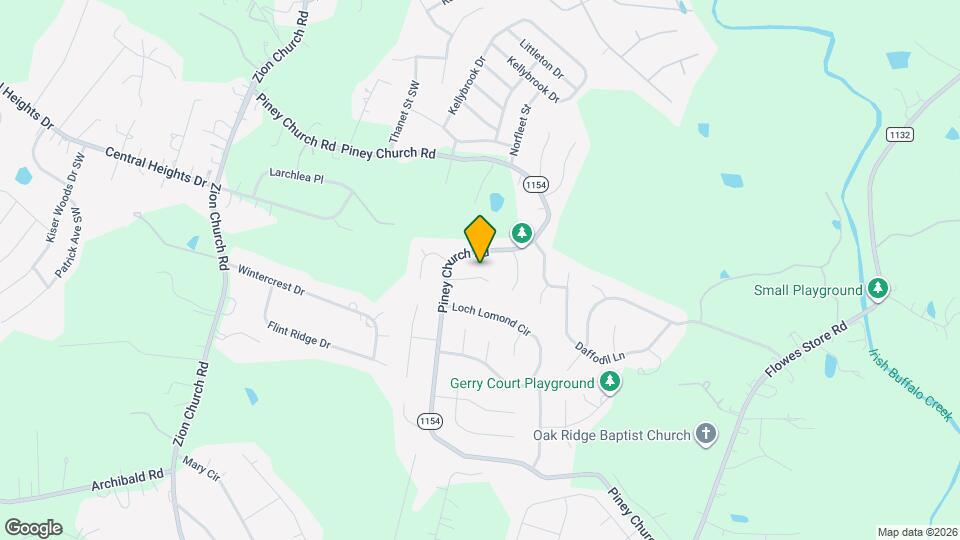 1031 Castle Rock Ct Mapa y Detalles de la Ubicación