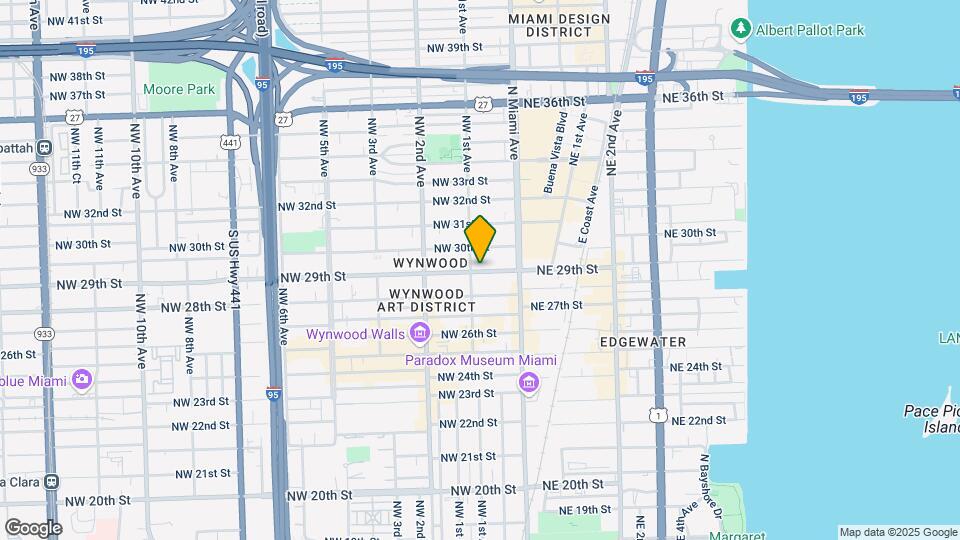 64 NW 30th St, Unit A3 Map and Location Details
