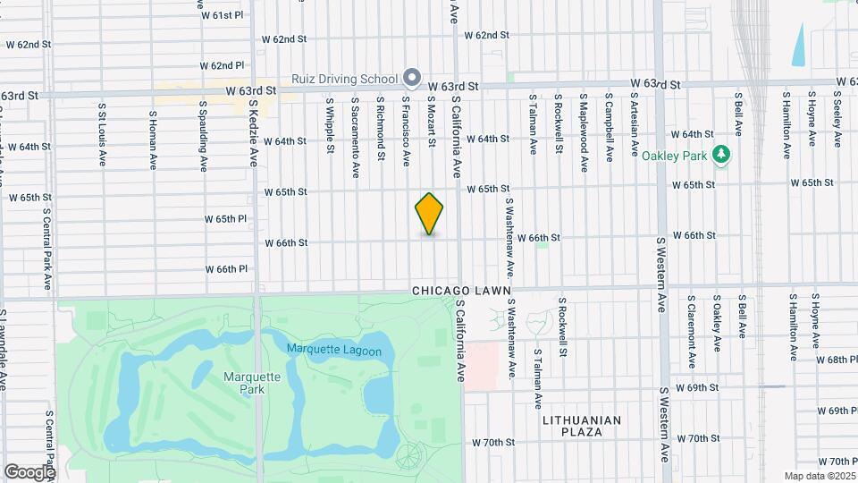 2833 W 66th St, Unit 2 Map and Location Details