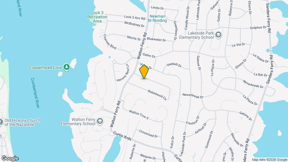 106 Robinhood Cir Map and Location Details