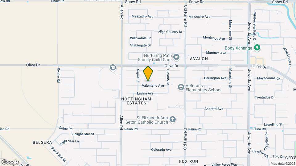 12518 Valentano Ave Mapa y Detalles de la Ubicación