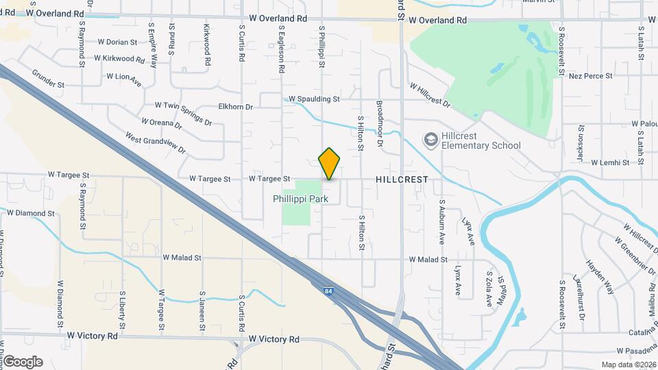 2200 S Phillippi St Map and Location Details