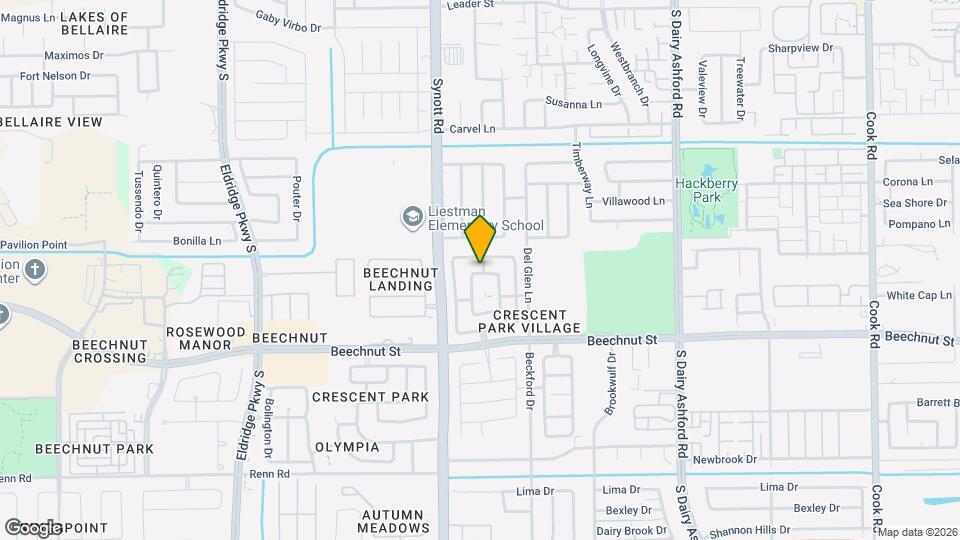 13102 Cressida Glen Ln Map and Location Details