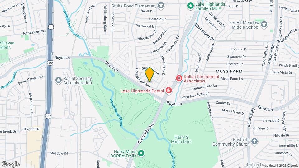 8728 Boundbrook Ave Map and Location Details