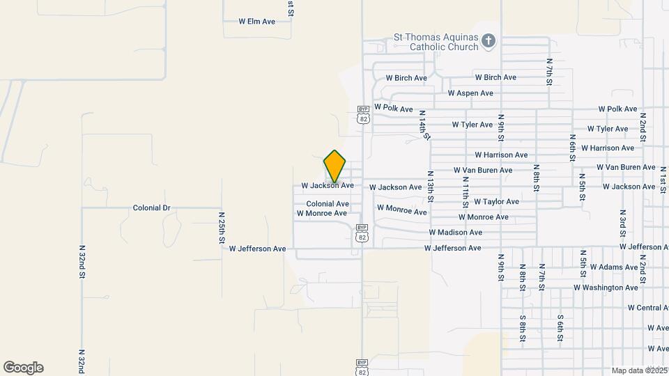 1811 W Jackson Ave Mapa y Detalles de la Ubicación