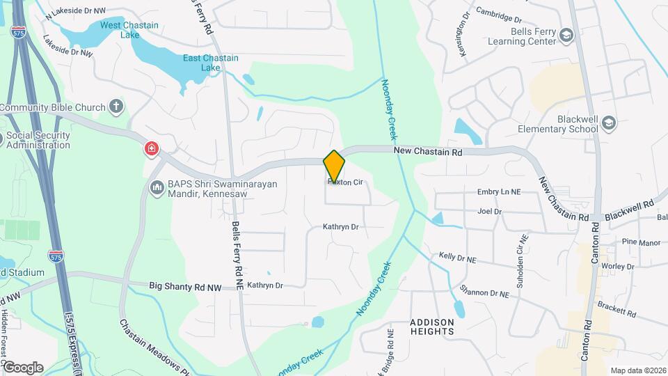 252 Paxton Cir Map and Location Details