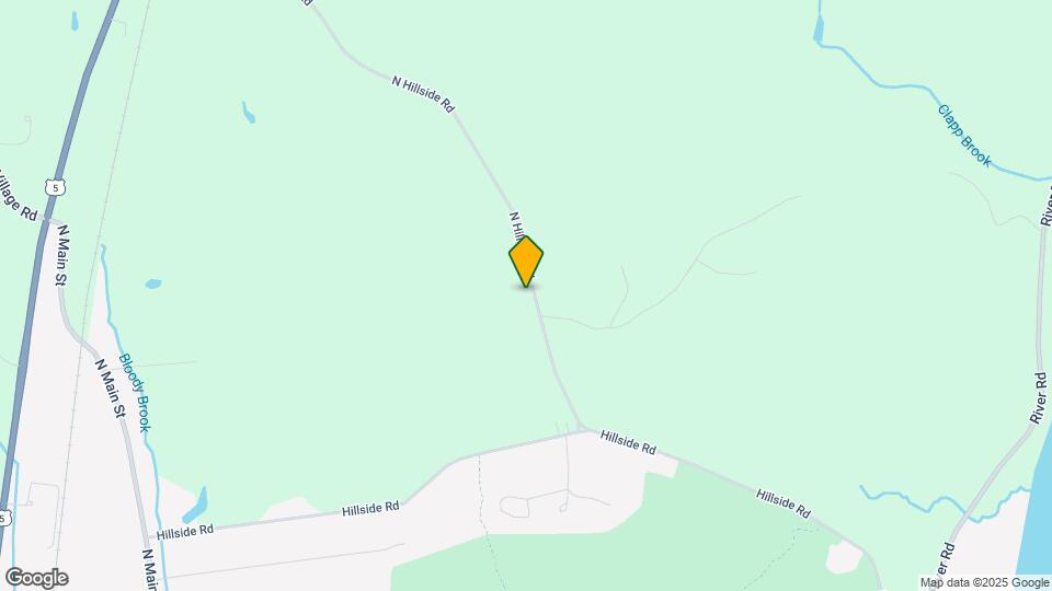 27 N Hillside Rd Map and Location Details