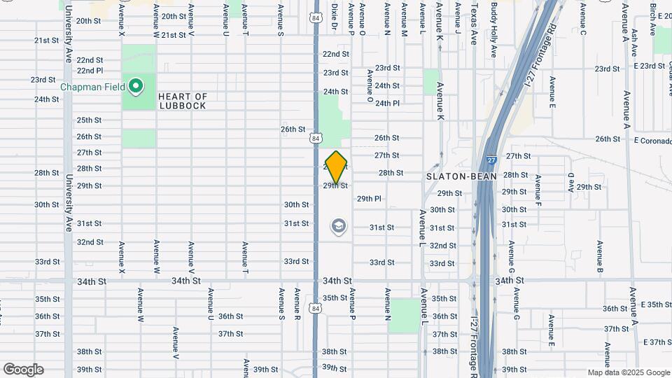 1609 29th St Map and Location Details
