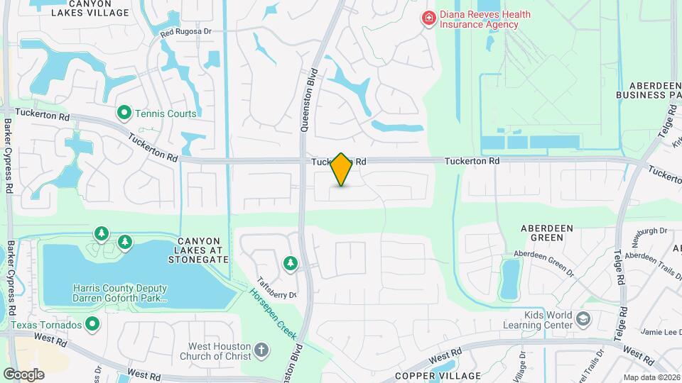 16811 Libson Falls Dr Map and Location Details