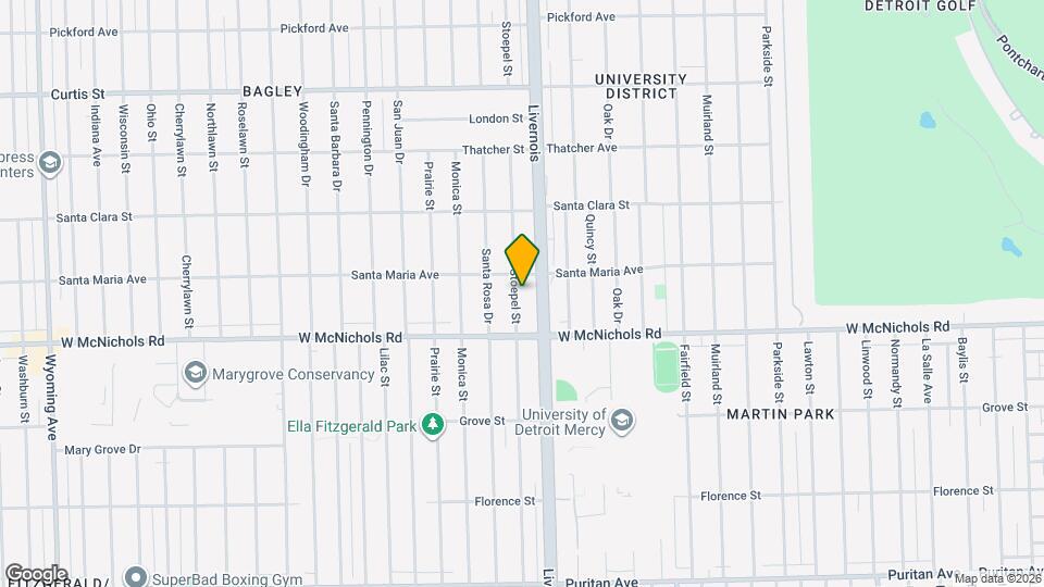 17182 Stoepel St Map and Location Details