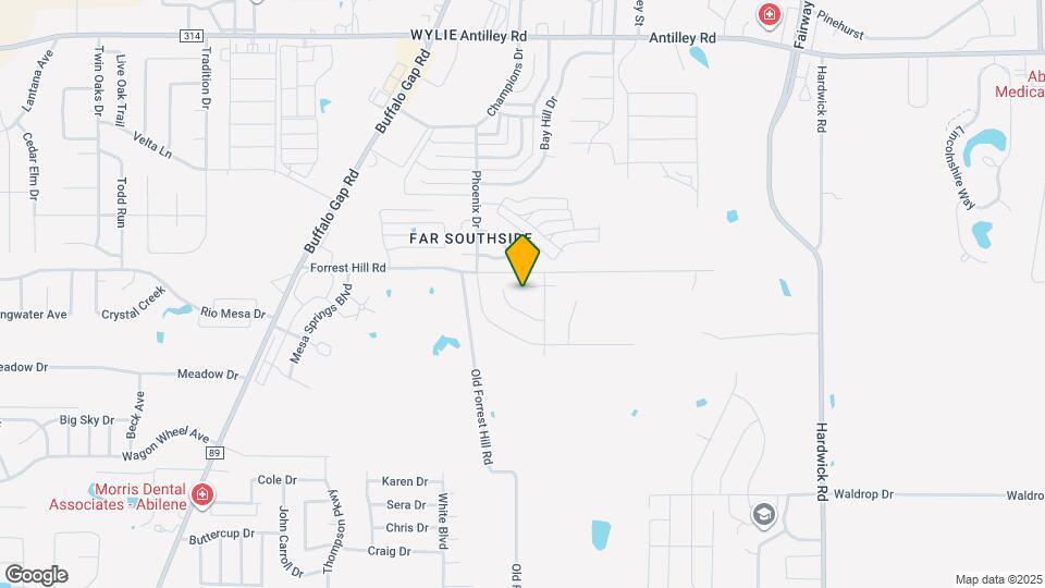 3625 Hari Texan Ct Map and Location Details