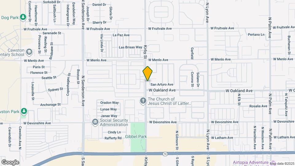 515 San Clemente St Map and Location Details