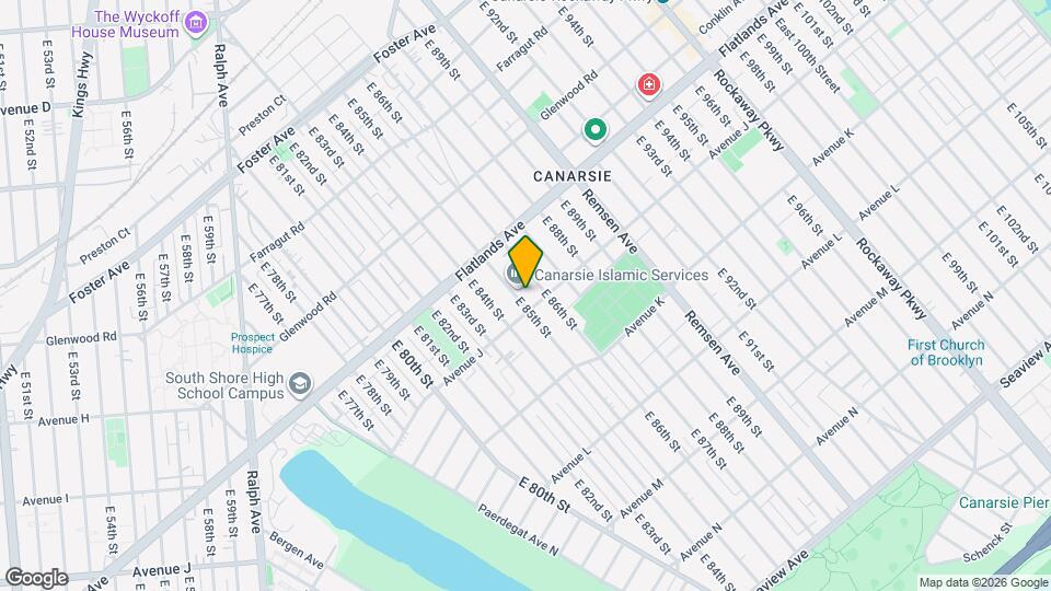 973 E 85th St Map and Location Details