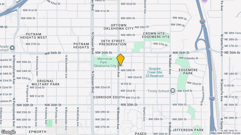 1019 NW 34th St Map and Location Details