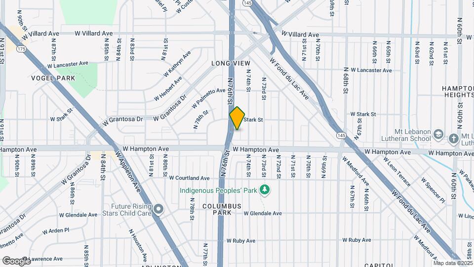 4834 N 76th St Map and Location Details
