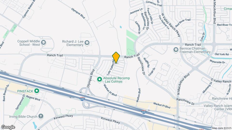 1963 Loma Linda Dr Map and Location Details